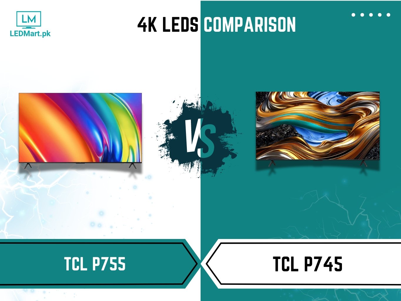 TCL P755 Vs TCL P745 LED TV: Which is the Better Choice? - Ledmart.pk