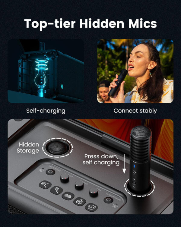 Ikarao Break X1 Smart Karaoke Speaker - Ledmart.pk
