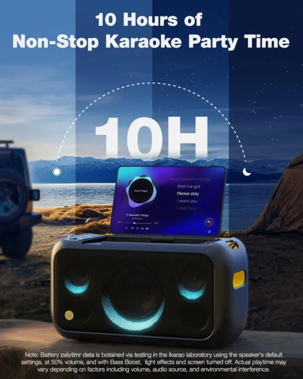 Ikarao Break X1 Smart Karaoke Speaker - Ledmart.pk
