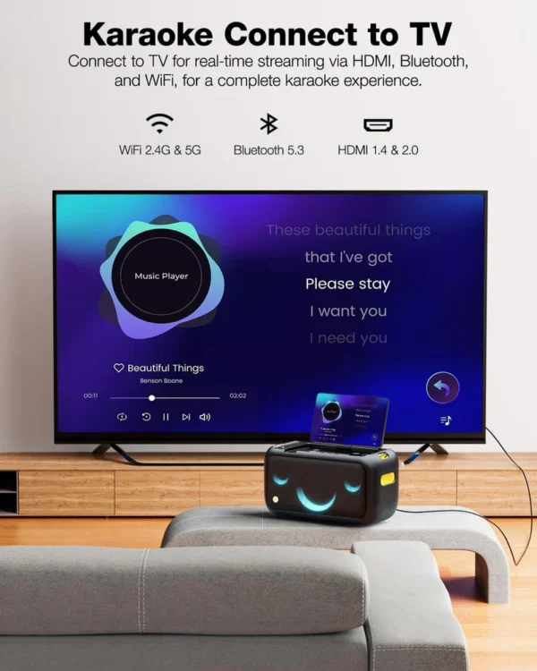 Ikarao Break X1 Smart Karaoke Speaker - Ledmart.pk