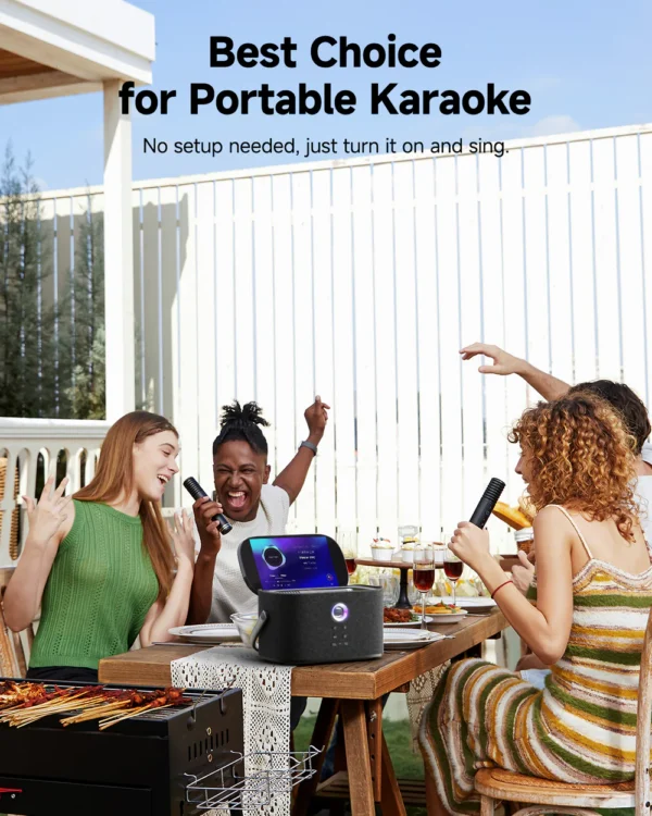 Ikarao Shell S2 Smart Karaoke Speaker - Ledmart.pk