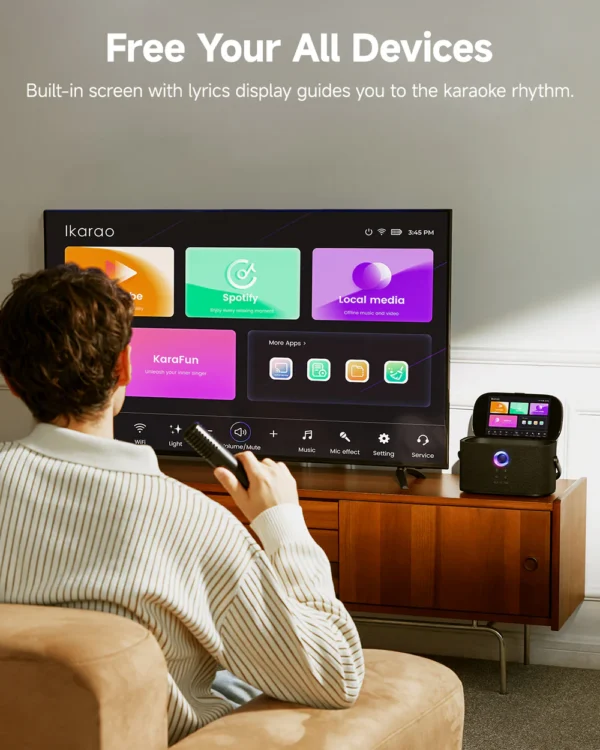 Ikarao Shell S2 Smart Karaoke Speaker - Ledmart.pk